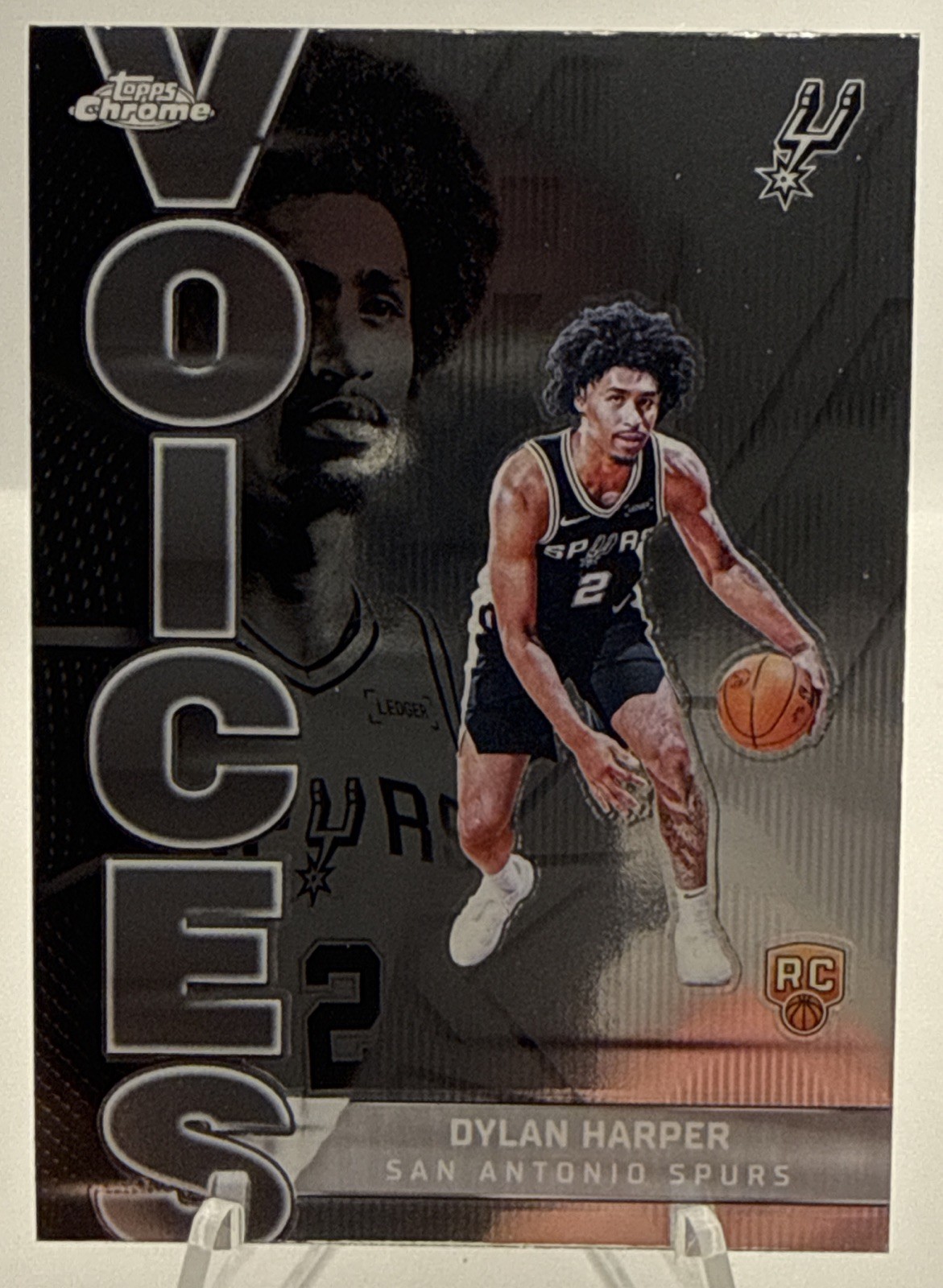 Dylan Harper 2025-26 Topps Chrome Voices Rookie #VS-7 (RC)