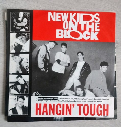 New Kids On The Block Hanging Tough Vinyl Record 1988 CBS Records - Picture 6 of 9