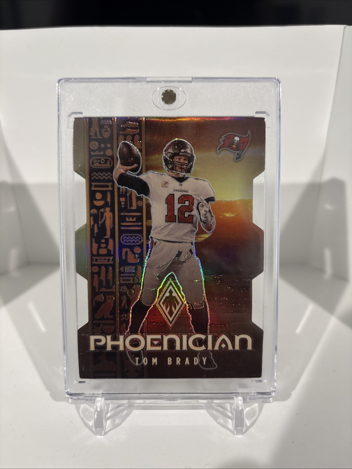 2021 Phoenix Tom Brady Phoenician Die Cut Case Hit SSP 🐐🏈
