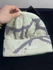SALE Arc  teryx Grotto Toque Beanie Beige - Merino Wool Unisex Winter Ski Hat NWT
