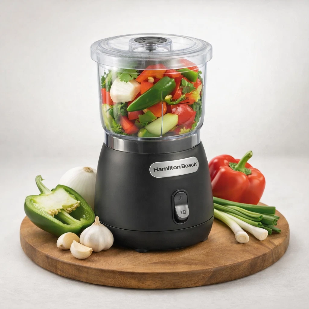 Hamilton Beach Stack & Press 2 Speed Food Chopper, 3 Cup Bowl Capacity, 72890F
Opens in a new window