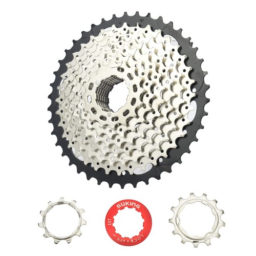 9 Speed Cassette 11-42T Bike Cassette Sprocket Compatible with Shimano/Sram/S...