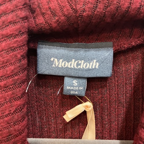 Modcloth Women’s Idyllic Arrangement Sweater Dress Size Small Red Wine - Picture 6 of 9