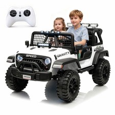 24V Ride on Car for Kids,2 Seater Electric Truck, Electric Vehicle for 3-8 Years