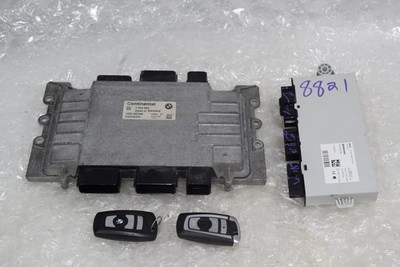 11-12 BMW X3 X28iX ENGINE COMPUTER DME ECU ECM CAS4 MODULE KEY SET 7634083 MSV90