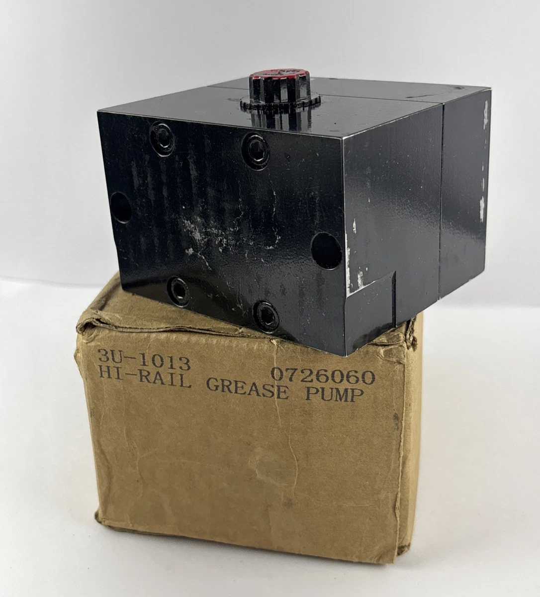 Hi-Rail Grease Pump 3U-1013 P/N 0726060 R16 Railway Equipment photo 4
