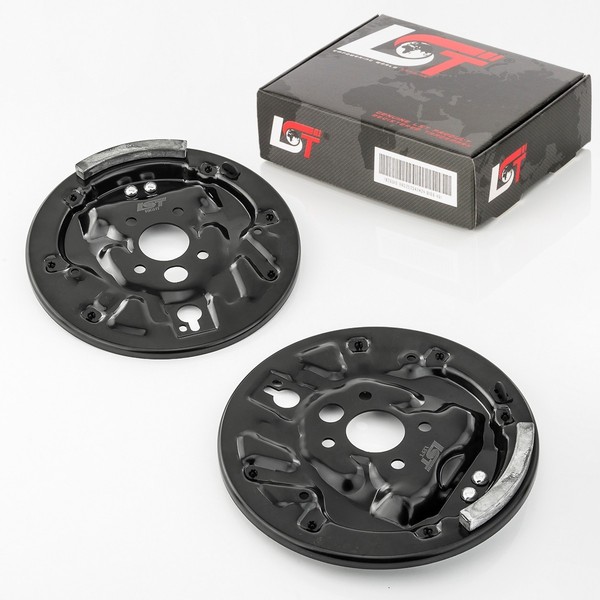 2X Ankerblech Schutzblech Bremsscheibe Deckblech Hinten FüR Skoda Roomster 5J-image