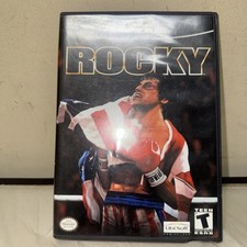 Rocky (Nintendo GameCube, 2002) Complete In Box CIB With Manual Tested