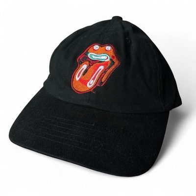 Rolling Stones Voodoo Lounge ツアーキャップ Vintage Rolling Stones Hat Cap Snap Back Black Red Logo Voodoo