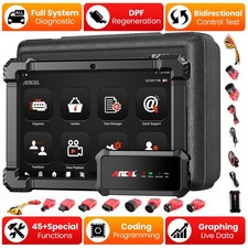 10.1 Heavy Duty Truck Scanner Semi Trucks Full System Diagnostic Bidirectional