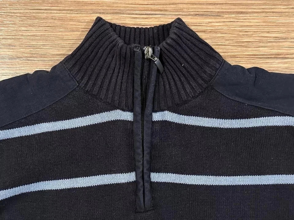 C&A Herren Pullover XL Strickpullover Dunkelblau Blau - Bild 3 von 4