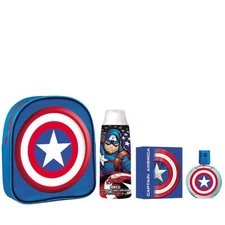 Marvel Men's Captain America Gift Set Fragrances 8411114090092