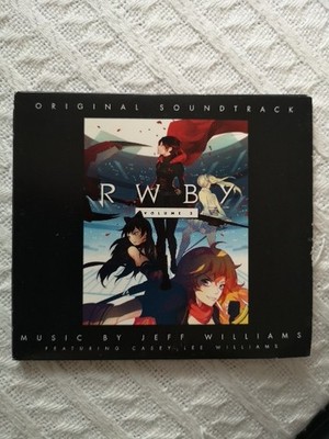 RWBY Volume 3 Original Soundtrack 2-Disc Music CD Rooster Teeth 