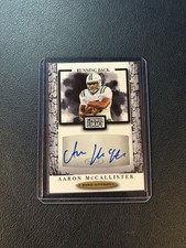 2021 Sage Premier Draft - Autographs Aaron McCallister #A32 (AU, RC) Signed