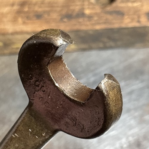 Antique Goodyear Type K Wrench Pry Bar For Automotive And Mechanics - Picture 12 of 14