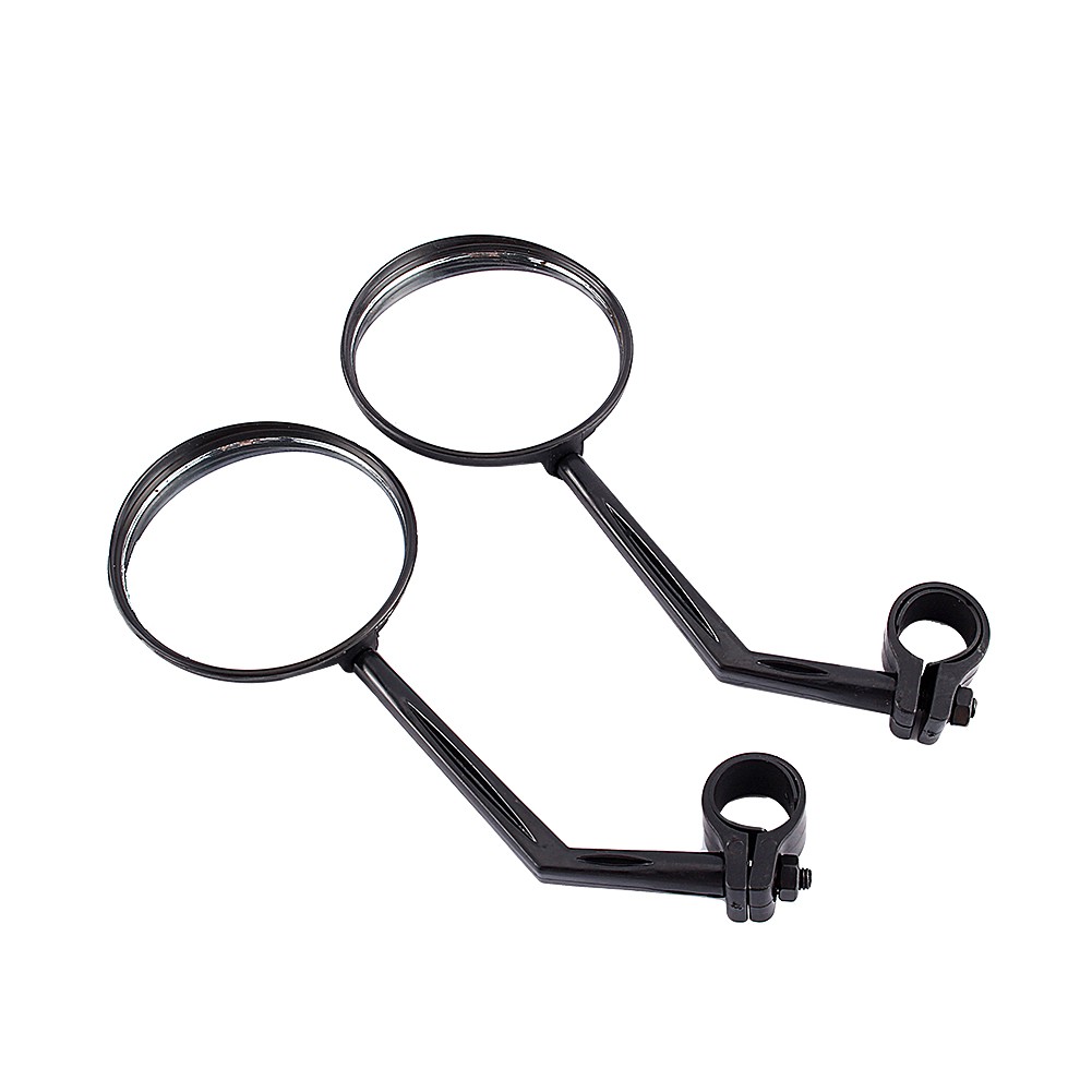 Adjustable Black Bike Mirror For Safe Riding On Motorcycles