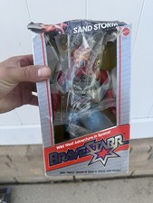 MATTEL BRAVESTARR SAND STORM 1986  Damaged Box