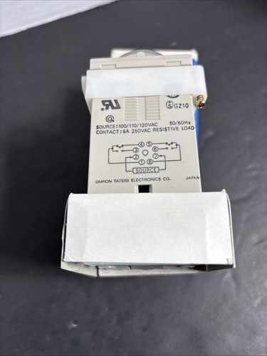 OMRON H3BF Twin Timer Relais Kontakt 5A 250VAC Widerstandsbelastung, bis zu 5min *NOS* - Bild 8 von 10