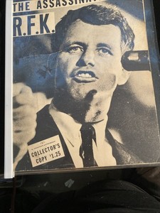 THE ASSASSINATION OF R.F.K. 1968 Collectors Copy (8.5”X11”) 1968 First Printing