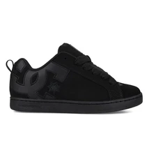 DC Shoes Men's Court Graffik Skate Shoe Black - DC01662012-BLK, Black