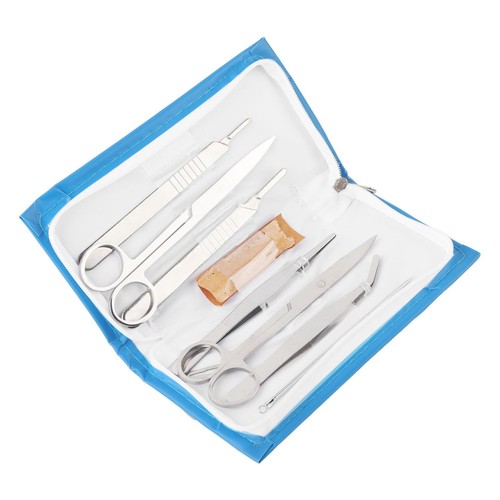 7pcs Stainless Steel Dissecting Dissection Kit Set Biology Student Lab Tools NY - Picture 18 of 24