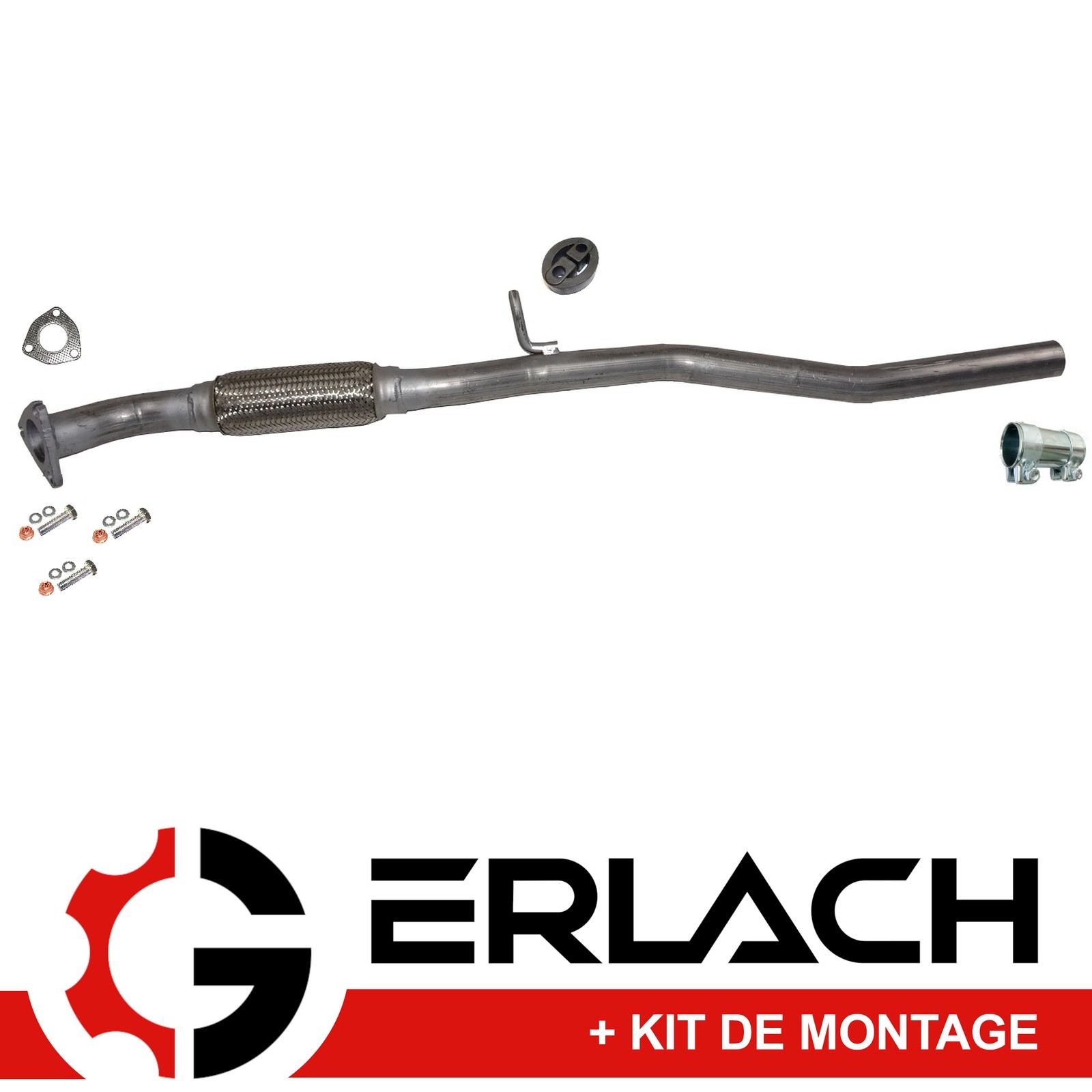 Tuyau avant 5750 Chevrolet Matiz anti-fuite pour réparer un échappement bruyant