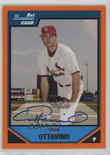 2007 Bowman Prospects Orange /250 Adam Ottavino #BP132 Auto 1dm4