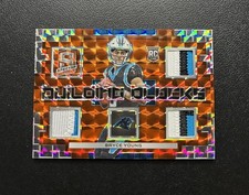 2023 Panini Spectra Bryce Young Building Blocks Orange Neon Rookie 9/10 #BBL-BYO