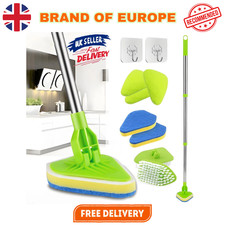Multifunctional Bathroom Mop Bath Shower Tile Cleaning Kit Floor Cleaner Tools