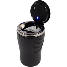 Auto PKW LKW Büro Outdoor Aschenbecher mit LED-Licht  Geruchsdicht-Winddicht 