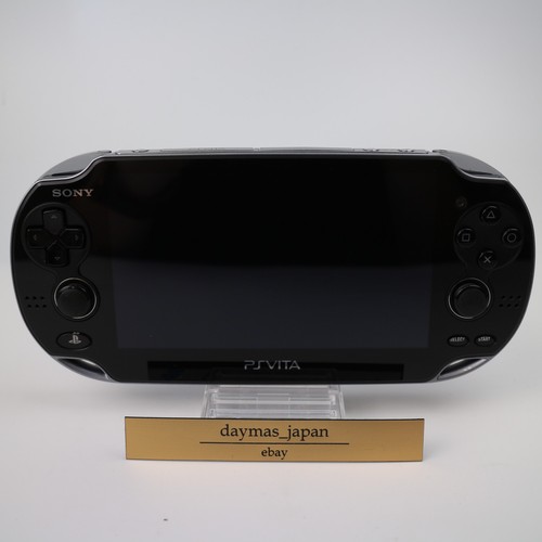 【TOP】Sony PS Vita PCH-1100 Crystal Black 3G/Wi-Fi Modell nur Konsole #Ret