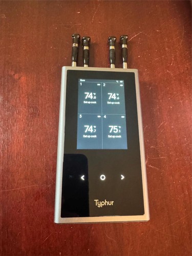 Typhur Sync Quattro Wireless Thermometer, 6 Sensors, 4 Probes, WiFi Model: WT08 - Picture 1 of 14