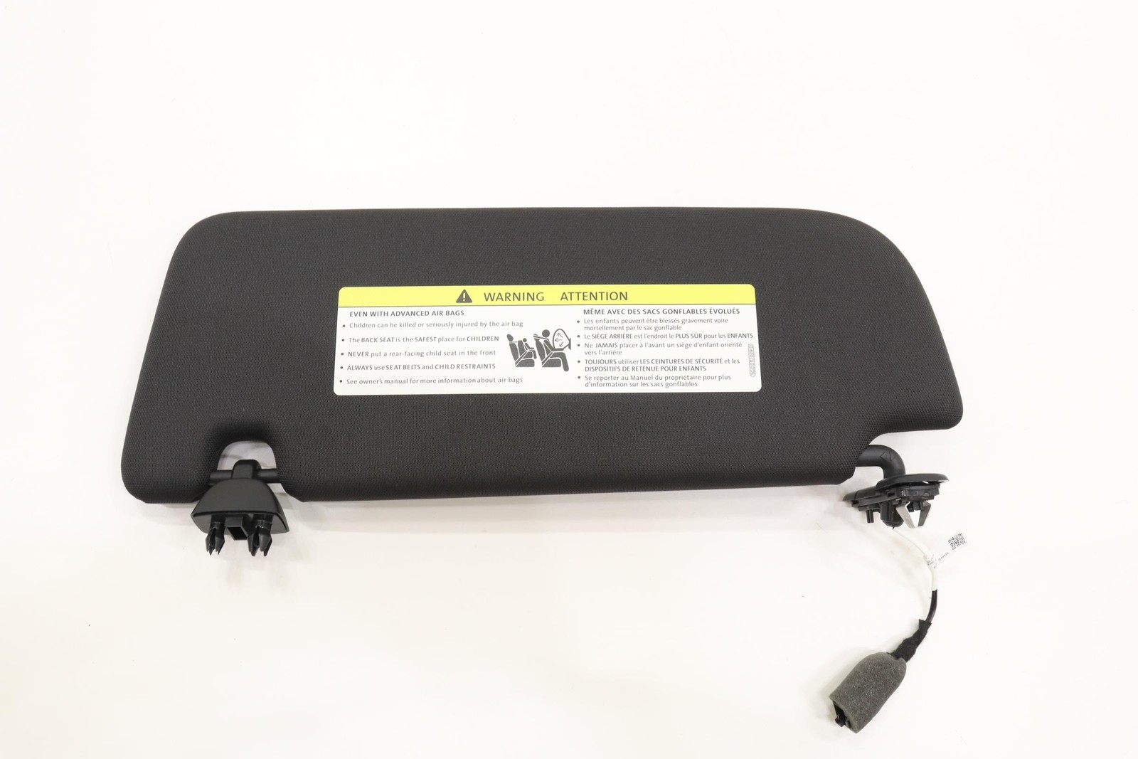 2023 - 2025 AUDI A6 FRONT RIGHT WINDSHIELD SUNVISOR OEM 5G0010029D TRIM_MN