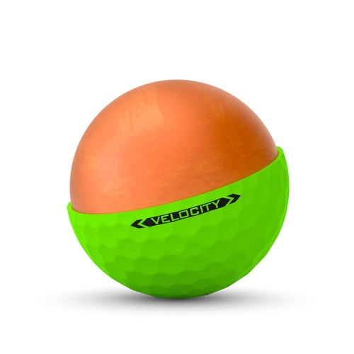 Velocity Golf Balls, Matte Green (One Dozen) - Picture 5 of 7