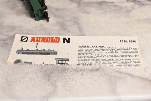 Arnold 2535 Spur N Br. 231-981 Dampflok ETAT (E294) - Picture 3 of 9