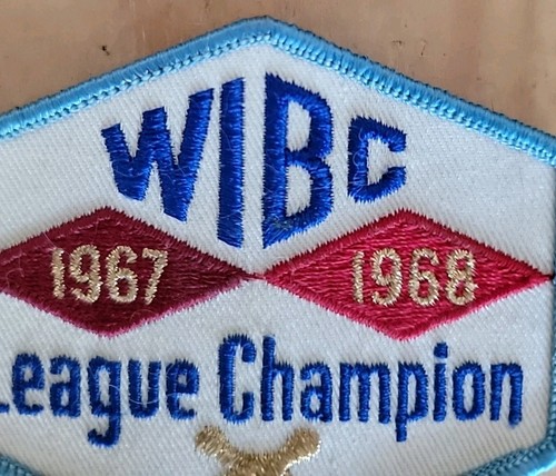 WIBC 1967-1968 League CHAMPION Patch Bowling Patch - Picture 6 of 8