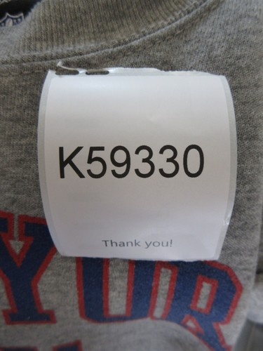VINTAGE New York Giants Sweatshirt Men XL Gray NFL Football Team Y2K Graphic * - Picture 12 of 12