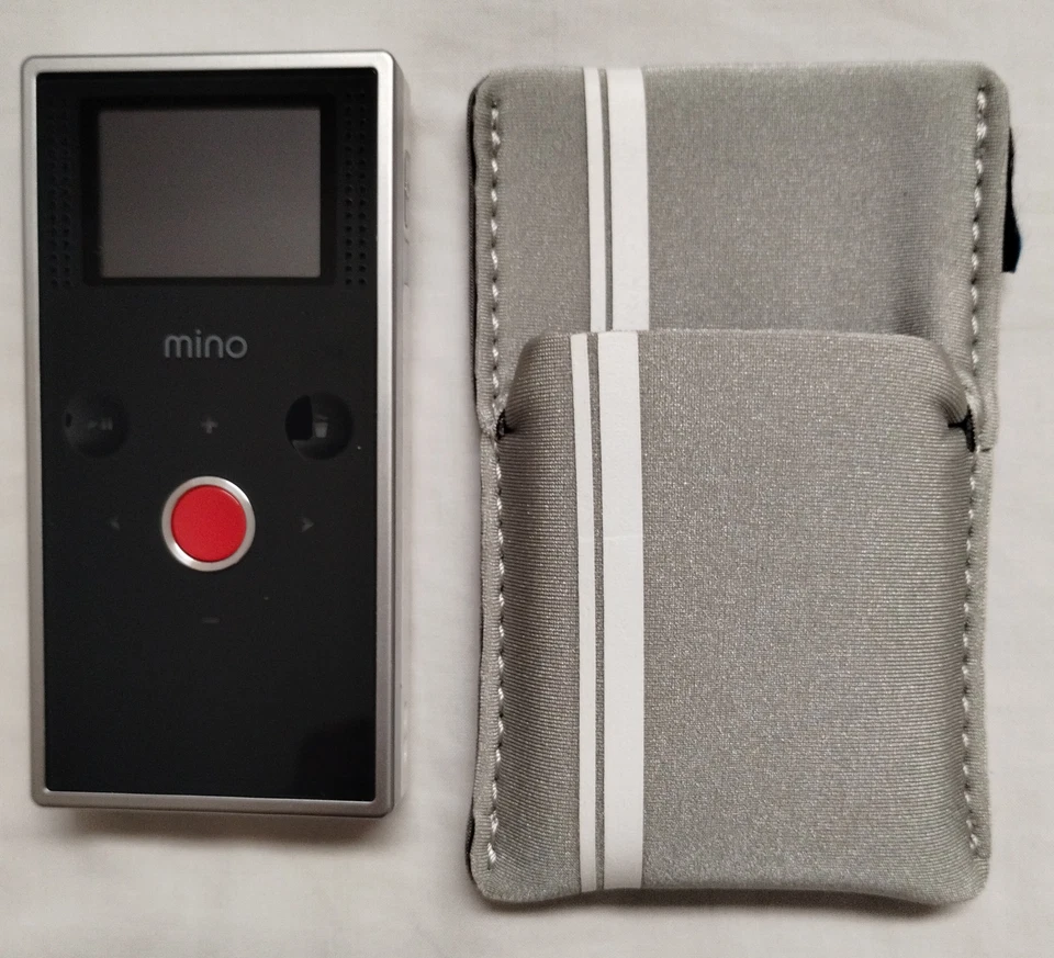 Flip Video Mino HD Pocket Handheld USB Video Camera F460B PSV-460 with soft case - Image 2 of 4