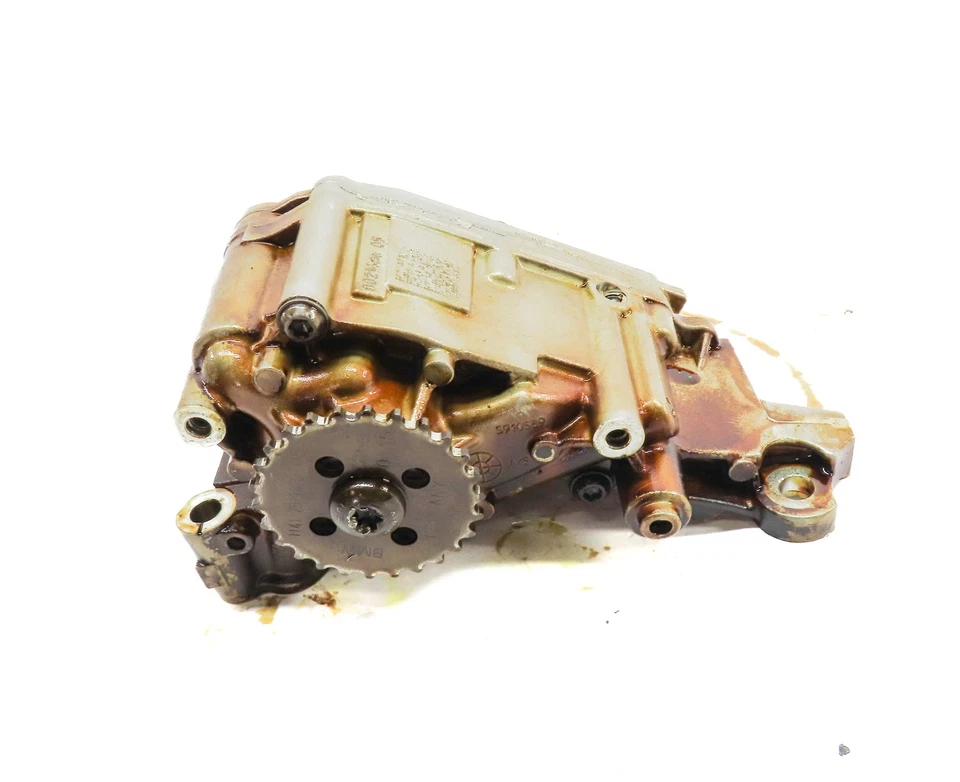 2015 BMW X6 (F16) 3.0L N55 DUAL SCROLL TURBO BOMBA DE ÓLEO FLUIDO DE MOTOR com RODA DENTADA - Imagem 2 de 4