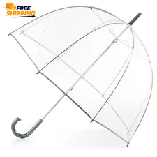 Bubble Rain Umbrella Clear