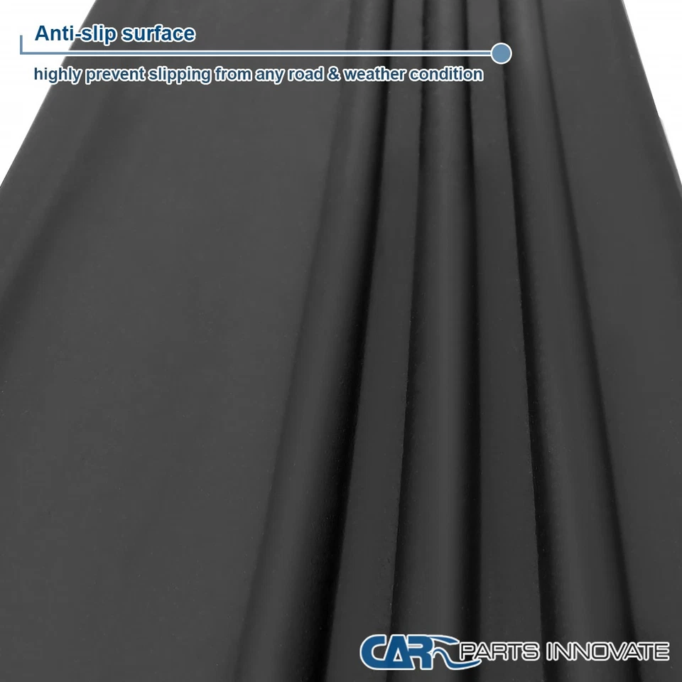 Fits 03-12 Range Rover L322 HSE Black Aluminum Side Step Bars Running Boards - Image 3 of 4