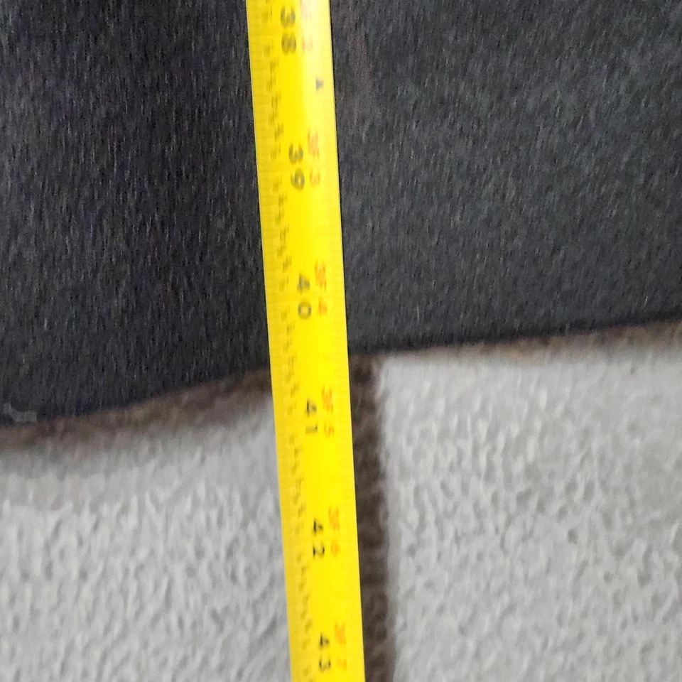 Perry Ellis Portfolio Overcoat Mens Large Black 3 Button Topcoat Coat Winter - Image 4 of 4