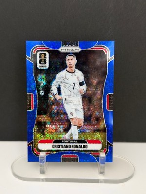2026 Panini Prizm World Cup Cristiano Ronaldo Blue Disco /49 Portugal