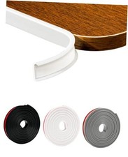 U-Shape TPE Edge Banding 16.4Ft Self-Adhesive Flexible 0.6 in x 16.4 FT White U-Shape TPE Edge Banding 16.4Ft Self-Adhesive Flexible 0.6 in x 16.4 FT White - Image 1