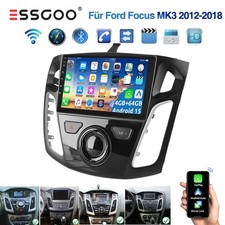 Für Ford Focus MK3 2012-2018 Android 15 Autoradio CarPlay GPS Navi WIFI 4+64GB