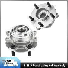 TEMBOR 2 Pcs Wheel Hub Bearing Front For Nissan Quest 2004-2009 Murano 2003-2007