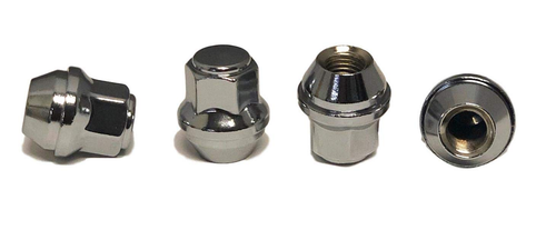 Eisen 12X1.5 One-Piece Chrome OEM Factory Style Lug Nuts for Ford Focus Fusio... - Picture 2 of 3