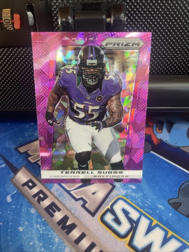 2013 Panini Prizm - Terrell Suggs #6 Purple Cracked Ice Prizm /40