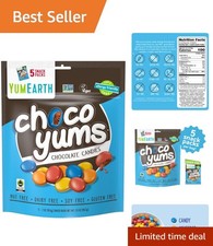 Choco Yums Snack Packs - Allergy Friendly, Gluten Free, 5 Packs of 0.7 Ounce