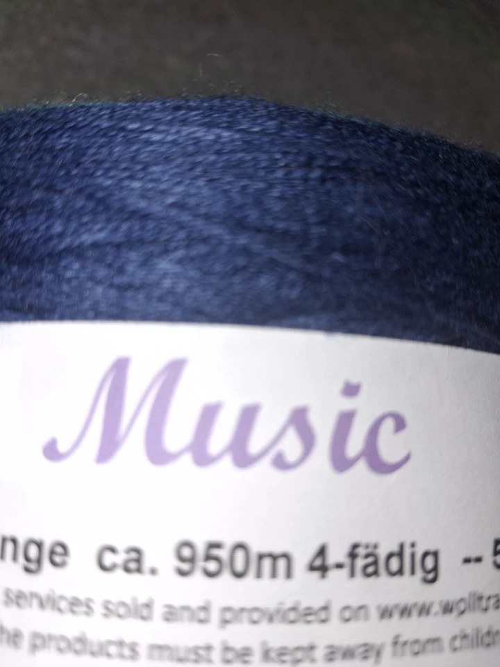 Hilo de cinta "Música" 950 m m melodía Wolltraum hilo de cinta para pasteles Foto 4 de 4